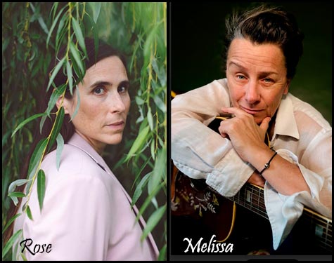 Rose Cousins and Melissa Ferrick